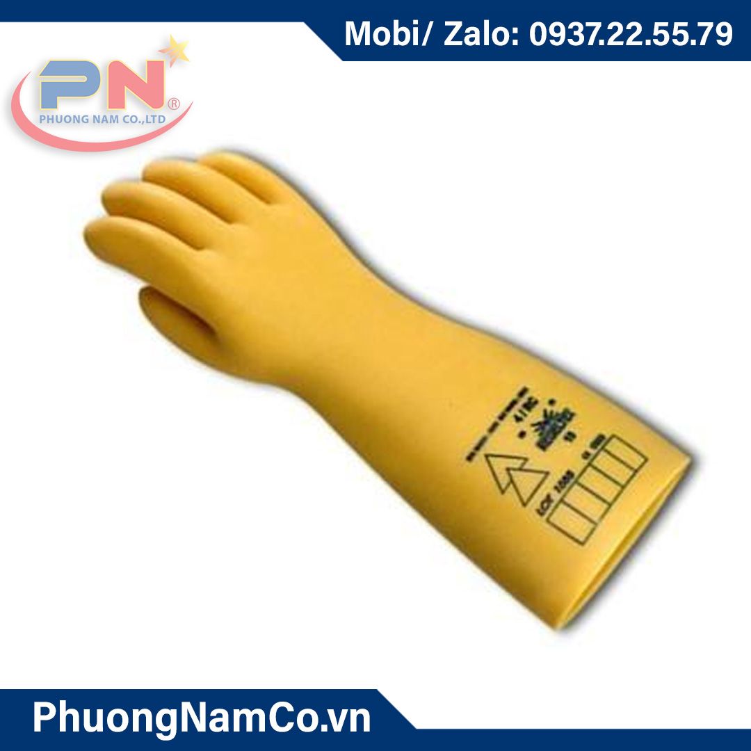 2Pcs Newest in the market Safe Product Yellow 10kV-17kV-26,5kV Insulating Gloves Rubber Safety Electrical Protective Gloves Kit Personal Working Equipment Hand Arm Protection Home Tool Set