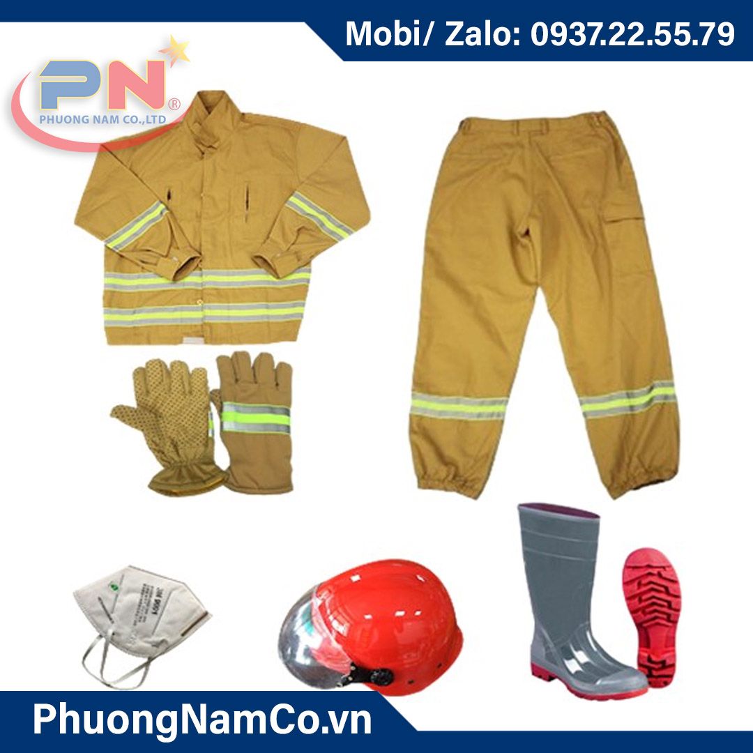 Full set of fireproof workwear; Labor protective clothing, labor helmets, labor protection boots, labor protective gloves, labor protective masks Circular 48