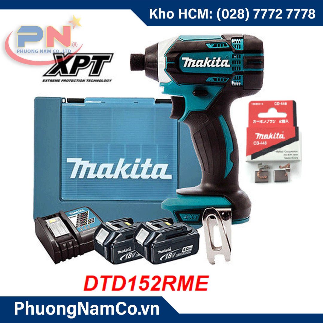 MÁY BẮN VÍT DÙNG PIN (18V) MAKITA DTD152RME