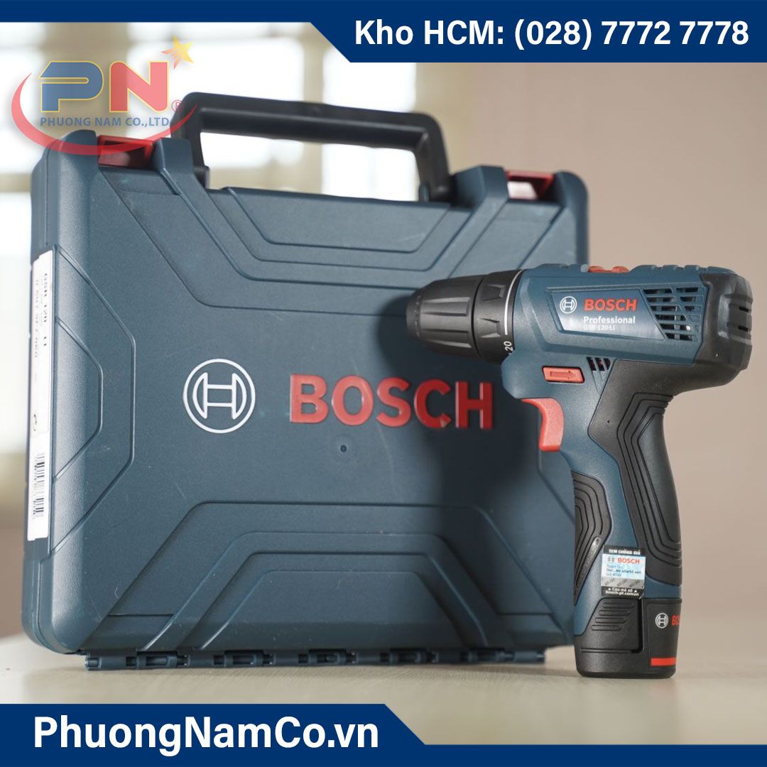 Máy Khoan Bắn Vít Dùng Pin Bosch GSR 120-LI