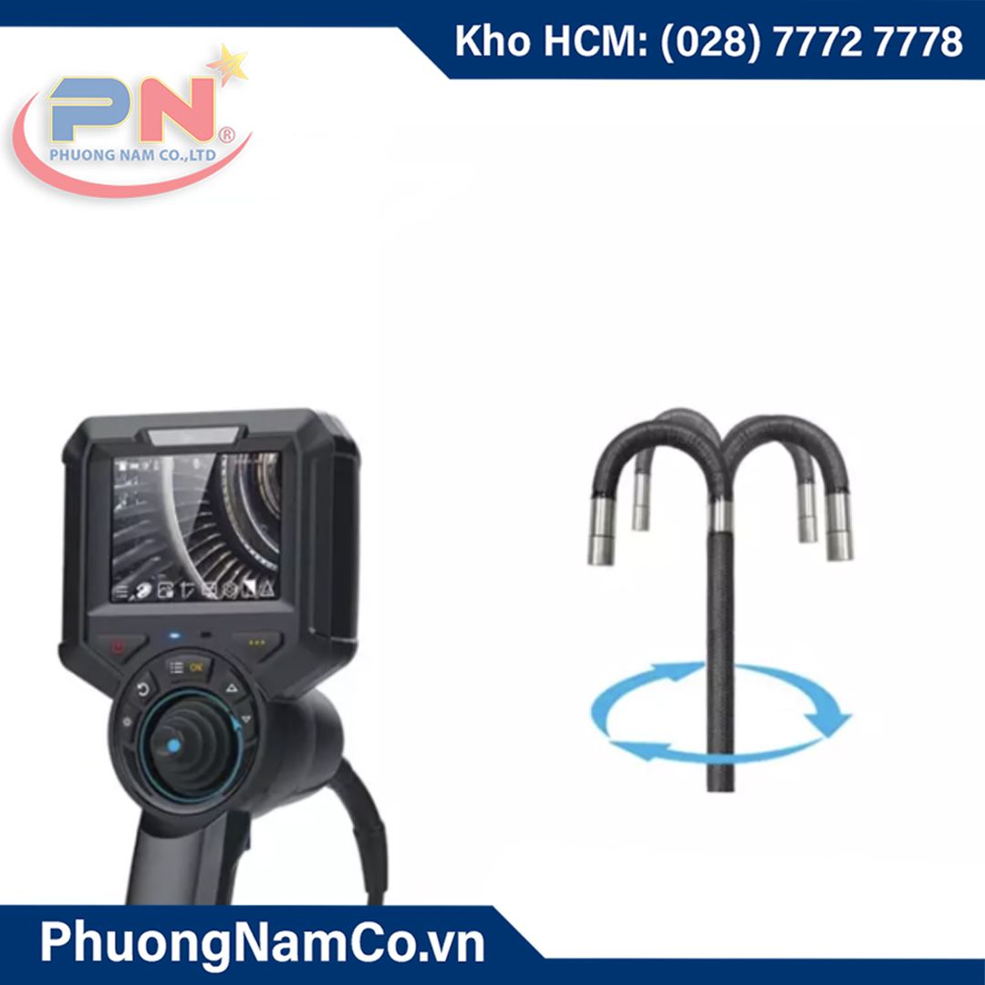 Camera Nội Soi Công Nghiệp Cầm Tay - Cần Điều Khiển 360 Độ SZJ601J