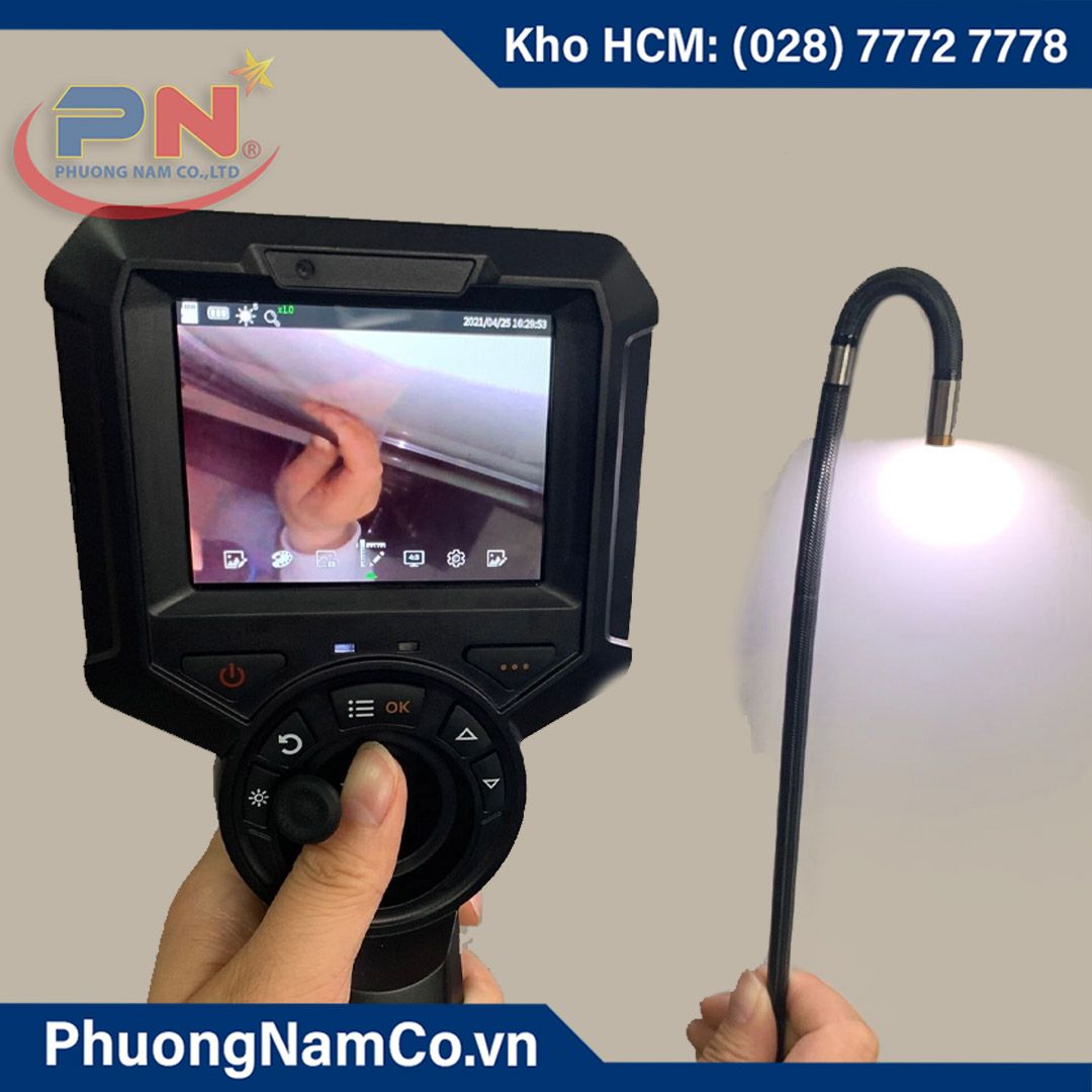 Camera Nội Soi Công Nghiệp Cầm Tay - Cần Điều Khiển 360 Độ SZJ601J