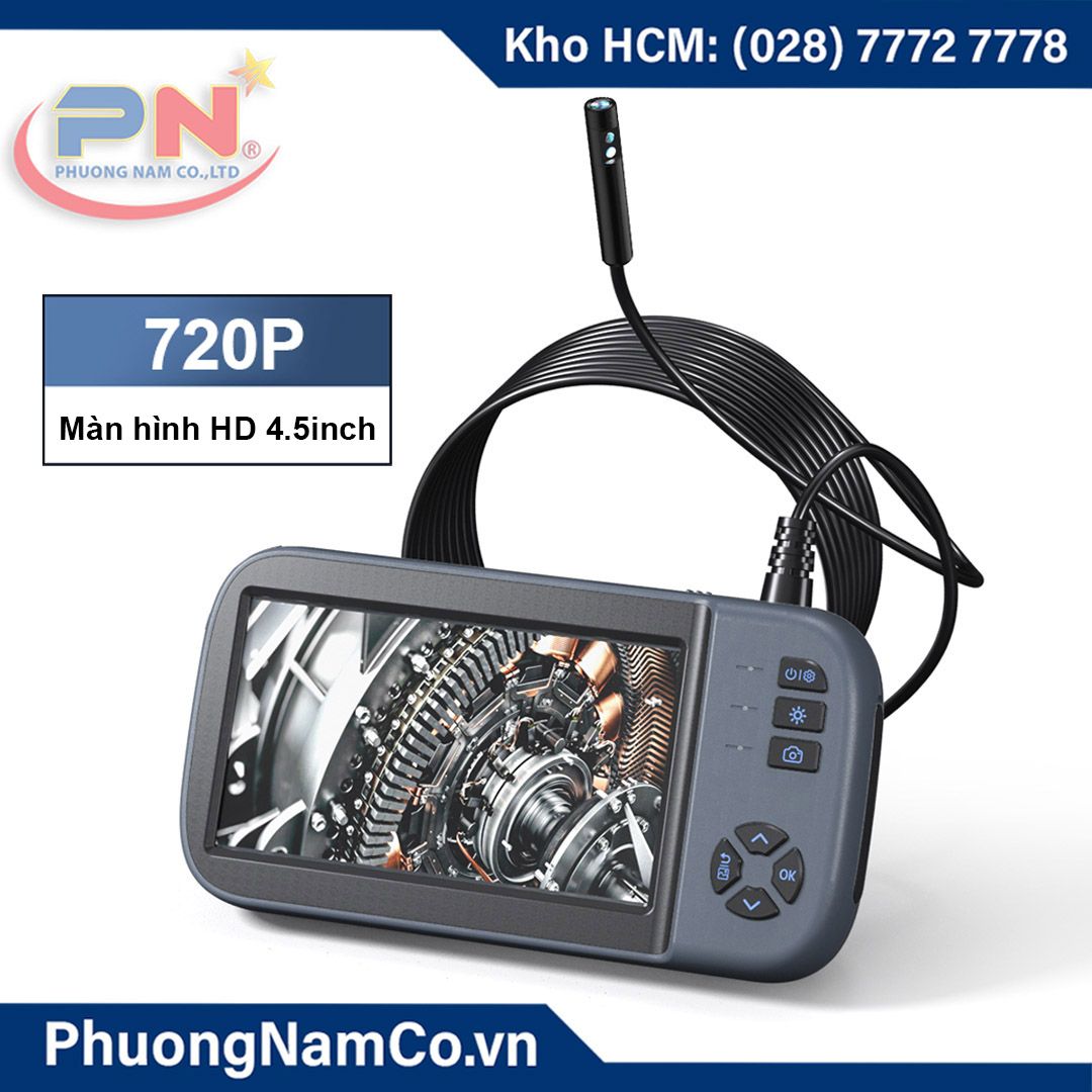 Camera Nội Soi Công Nghiệp Cầm Tay Multicam ALS451 Màn Hình 4,5 Inch IPS HD 8mm-1080P