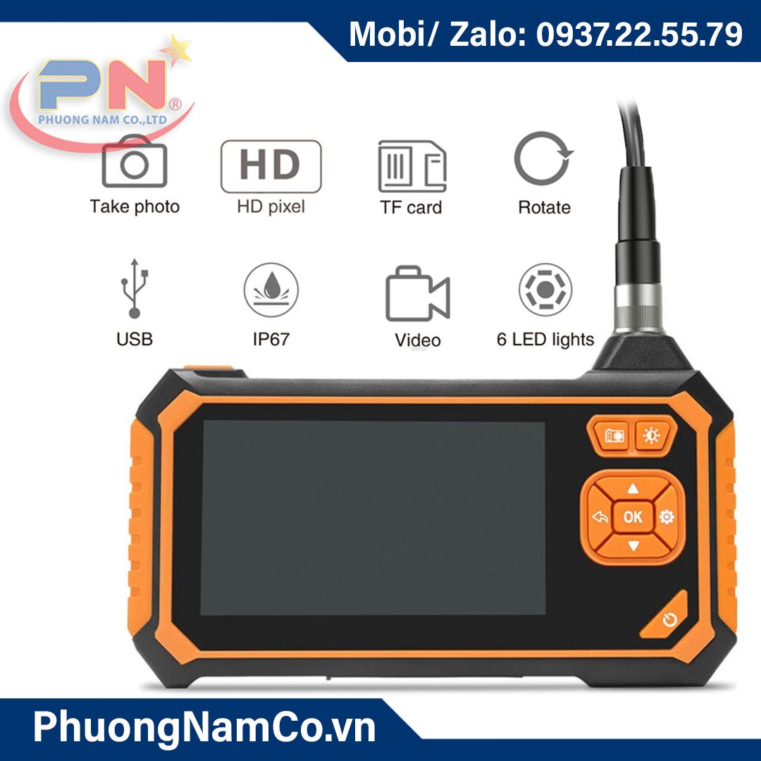 Tuble Camera Multicam 113-2 Micro Hidden Tube Camera 720P - dual camera endoscope ...