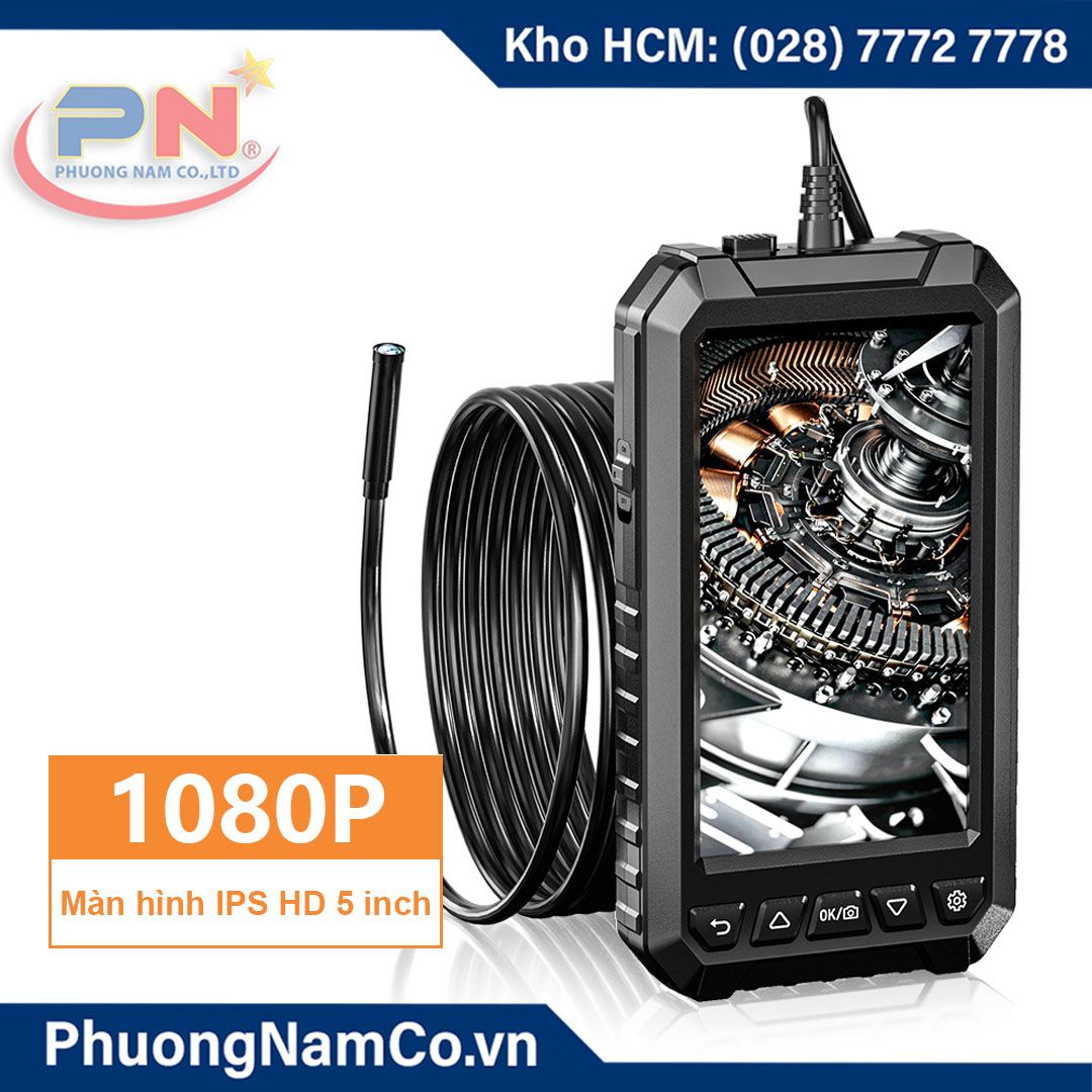 Camera Nội Soi Công Nghiệp Cầm Tay Multicam ALS5003 5 Inch IPS HD-8mm-1080P