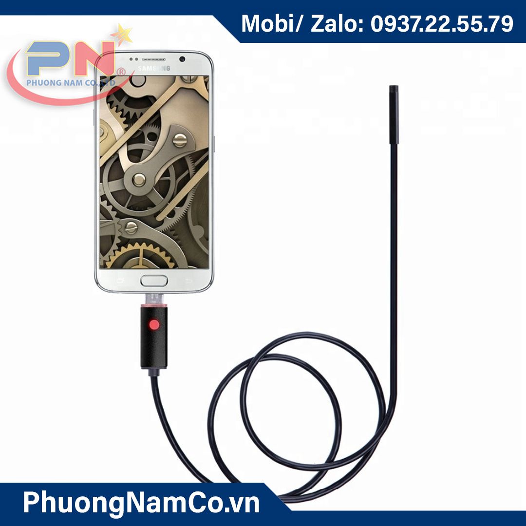 Multicam AN99 8mm 720P 2m Soft Cable Android Smartphone Endoscope 2 in 1 USB Inspection Camera HD IP67 Waterproof Snake