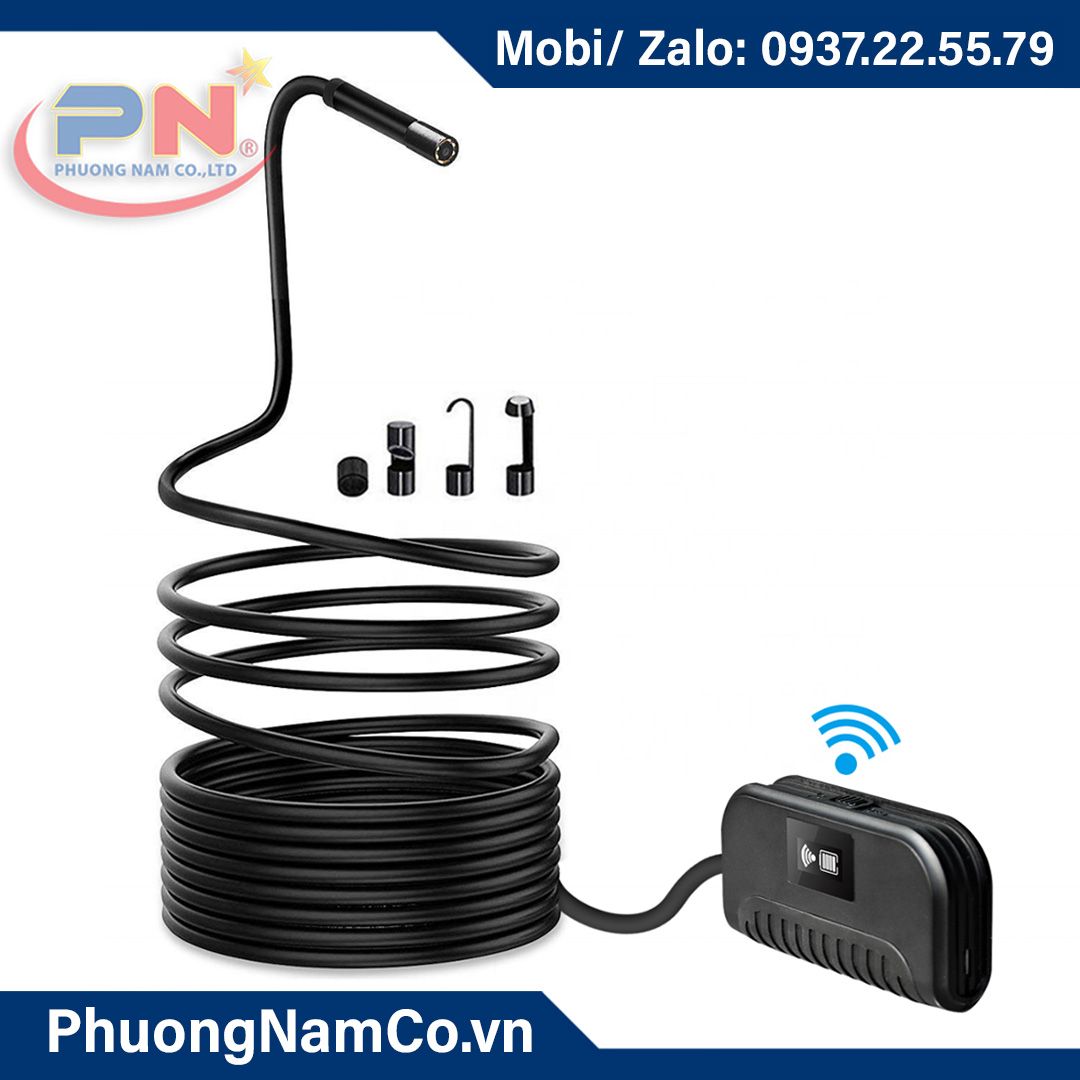 Multicam109-4 WIFI 3.5m 8MM HD 720P wireless digital inspection endoscope camera 8mm with 6pcs led lights