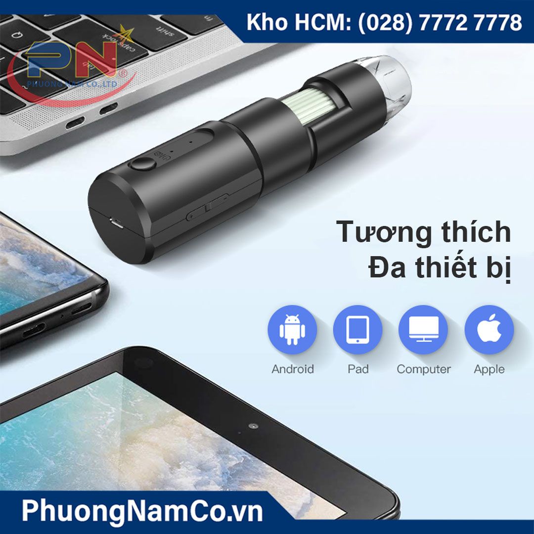 Kính Hiển Vi Điện Tử Wifi Multicam 314 1000x-0,3MP