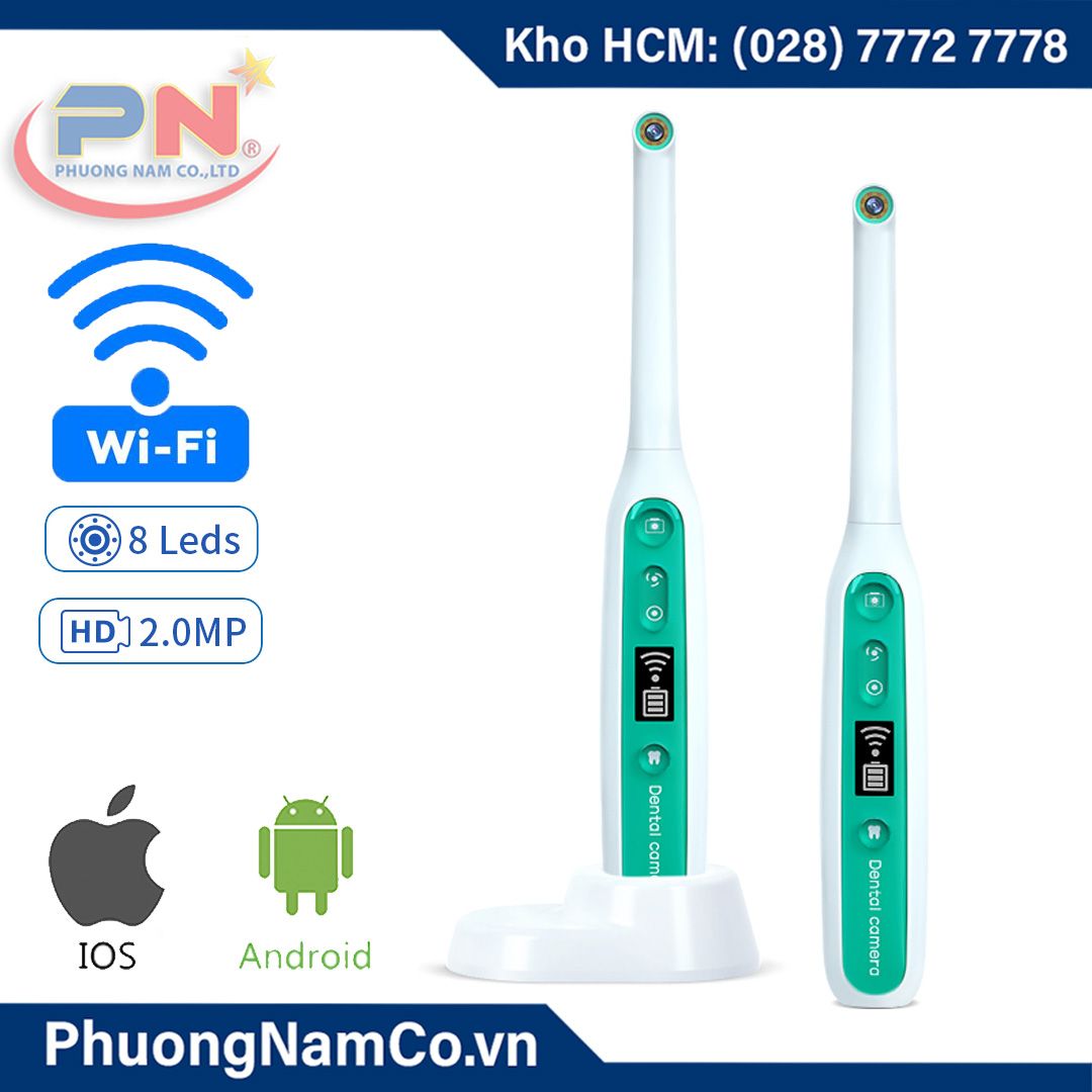 Camera Nội Soi Răng Miệng Không Dây Wifi Multicam 401 1080P-2MP