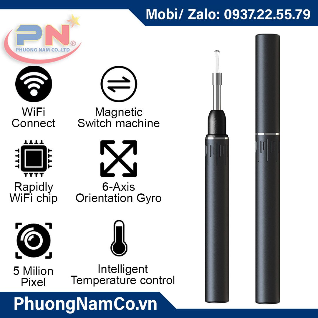 Multicam P45 wifi visual earwax clean tool visual ear cleaner