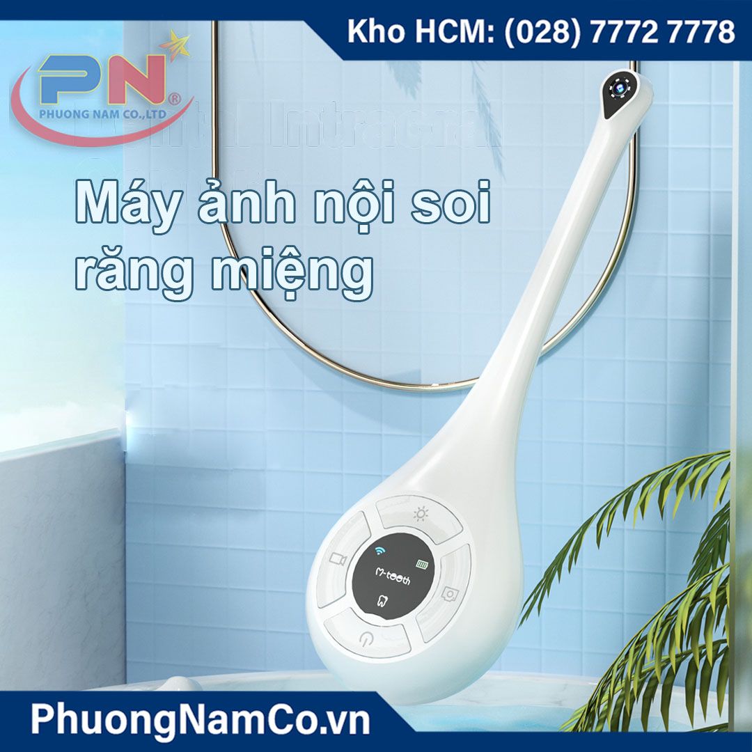 Camera Nội Soi Răng Miệng Không Dây Wifi Multicam T6 1080P-2MP-8 LED