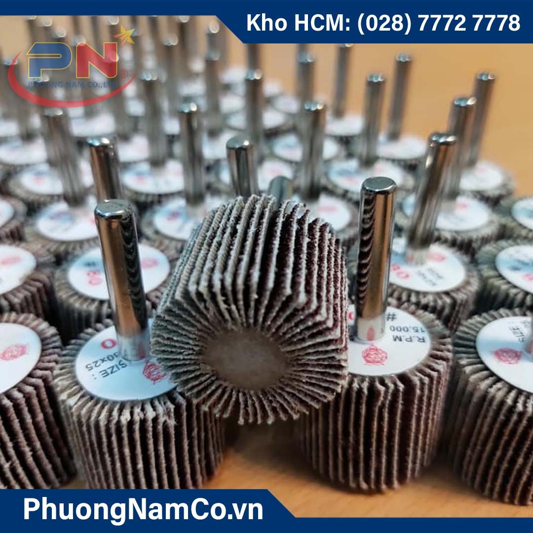 Nhám Xếp Trụ Phi 30x25mm