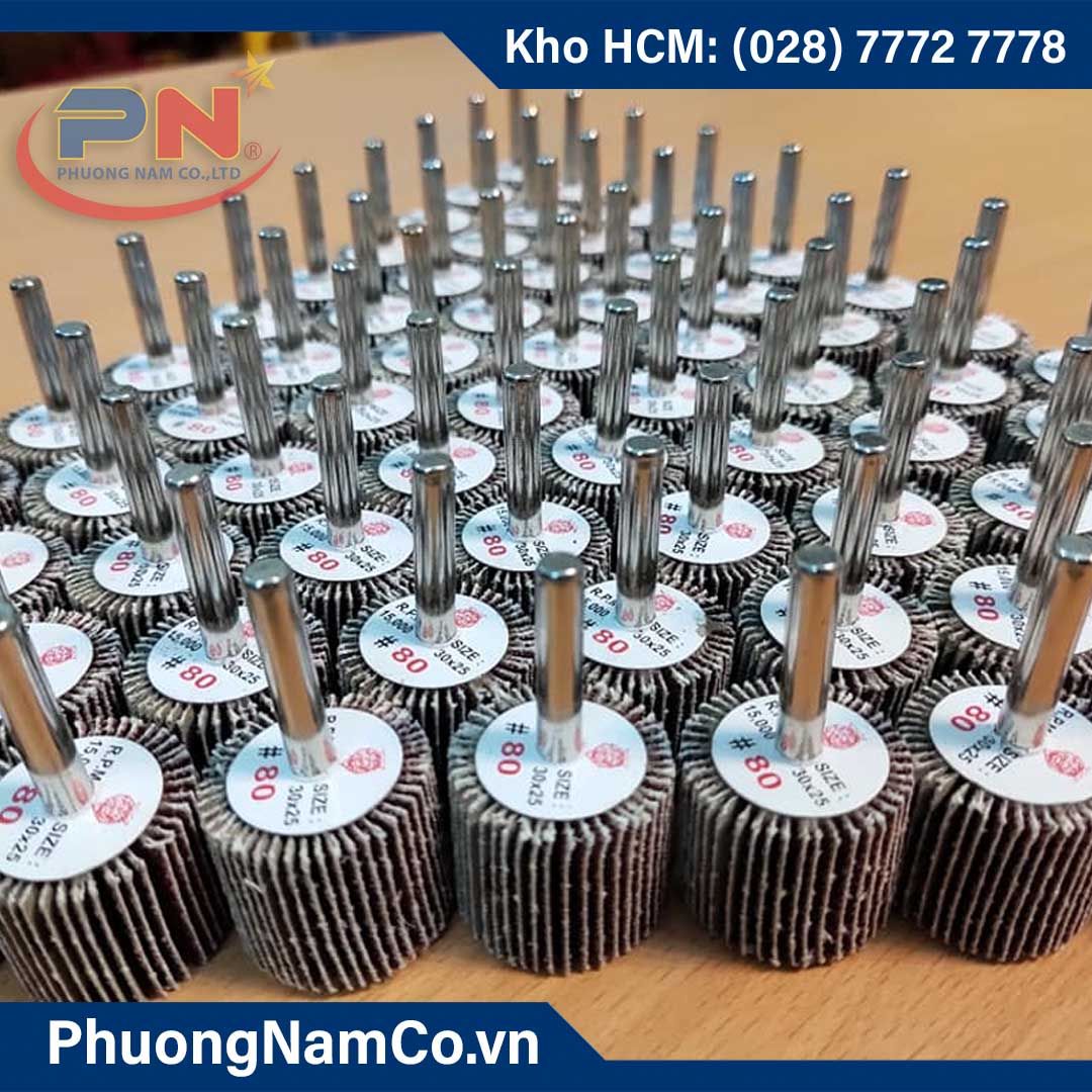 Nhám Xếp Trụ Phi 30x25mm