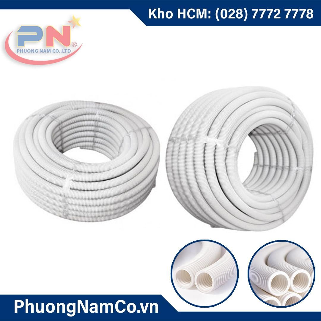 Ống Ruột Gà Chống Cháy Sino Phi 16 - 20 - 25 - 32 - Ống Luồn Dây Điện