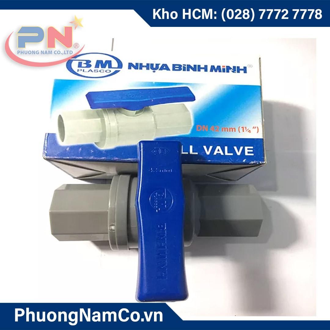 Van Nước PVC Ø42 Bình Minh