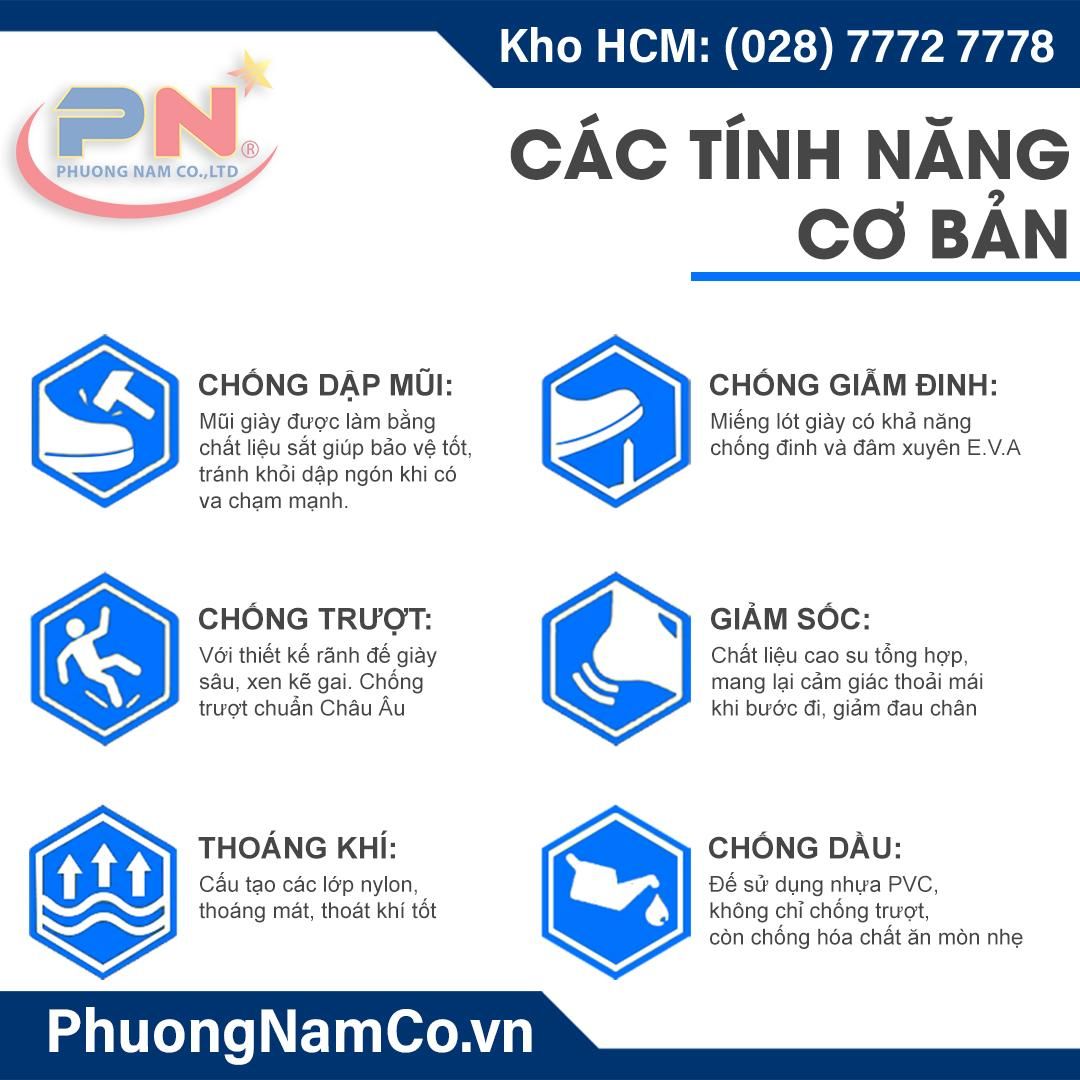 Giày Bảo Hộ Mũi Sắt ABC