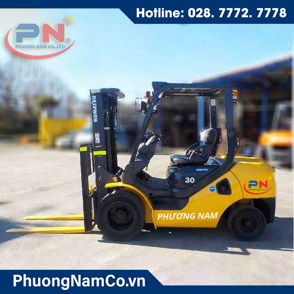 Cho Thuê Xe Nâng Komatsu 3 tấn FD30T-17