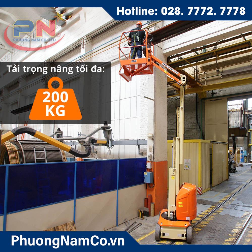 Cho Thuê Xe Nâng Người 8M JLG T8E Toucan