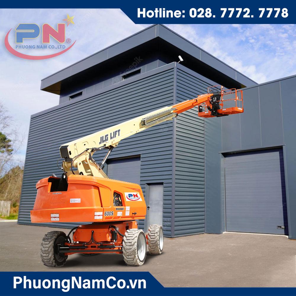 Cho Thuê Xe Nâng Người JLG Boom Lift 600S 18m