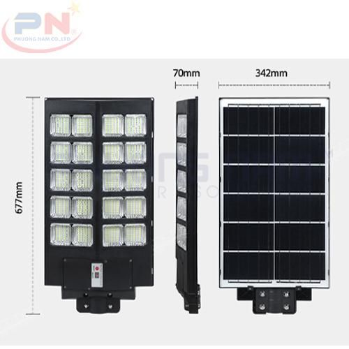 ĐÈN ĐƯỜNG NĂNG LƯỢNG MẶT TRỜI 500W (LIỀN THỂ)