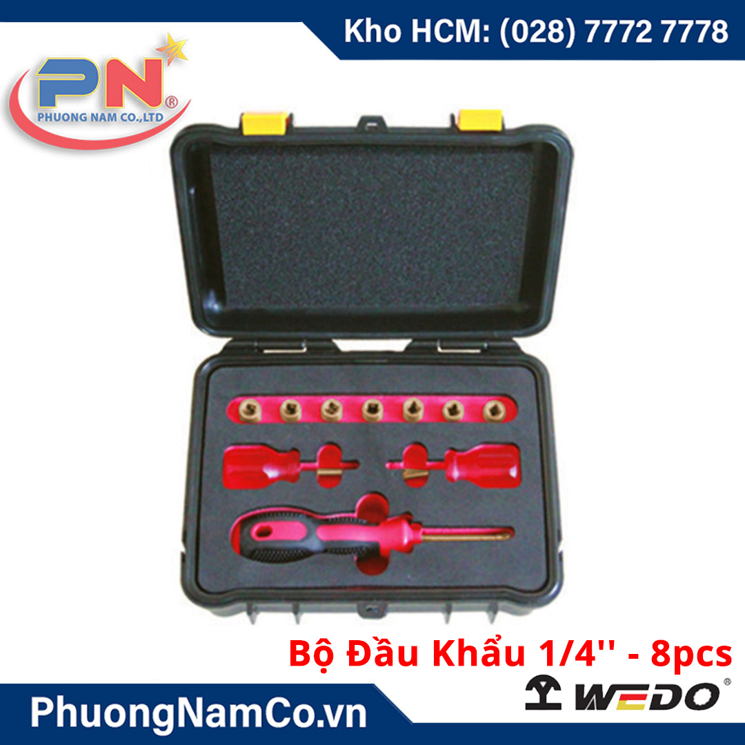 Bộ Đầu Khẩu Tuýp Chống Cháy Nổ 1/4''