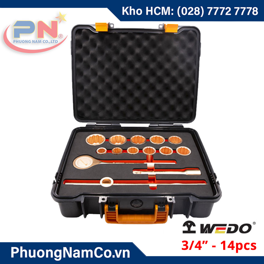 Bộ Đầu Khẩu Tuýp Chống Cháy Nổ 3/4''