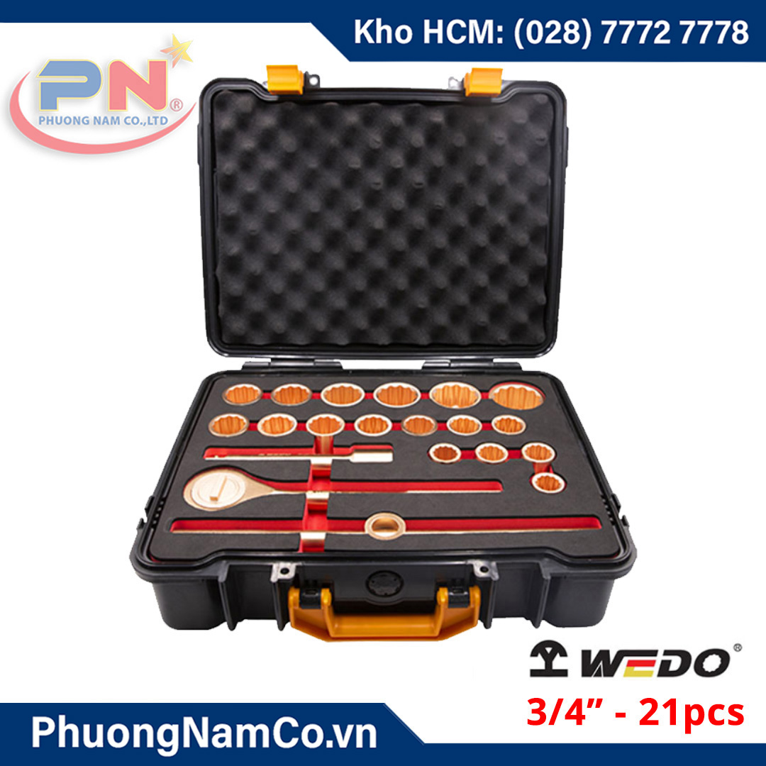 Bộ Đầu Khẩu Tuýp Chống Cháy Nổ 3/4''