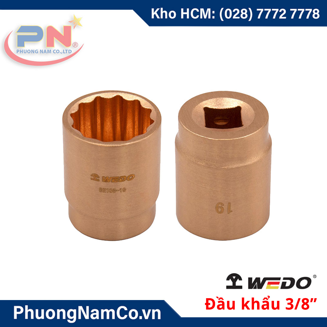 Đầu Tuýp Chống Cháy Nổ 3/8'' 12 Cạnh