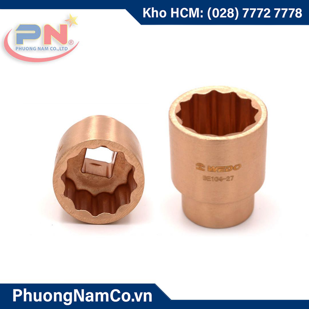 Đầu Tuýp Chống Cháy Nổ 1/2'' 12 Cạnh