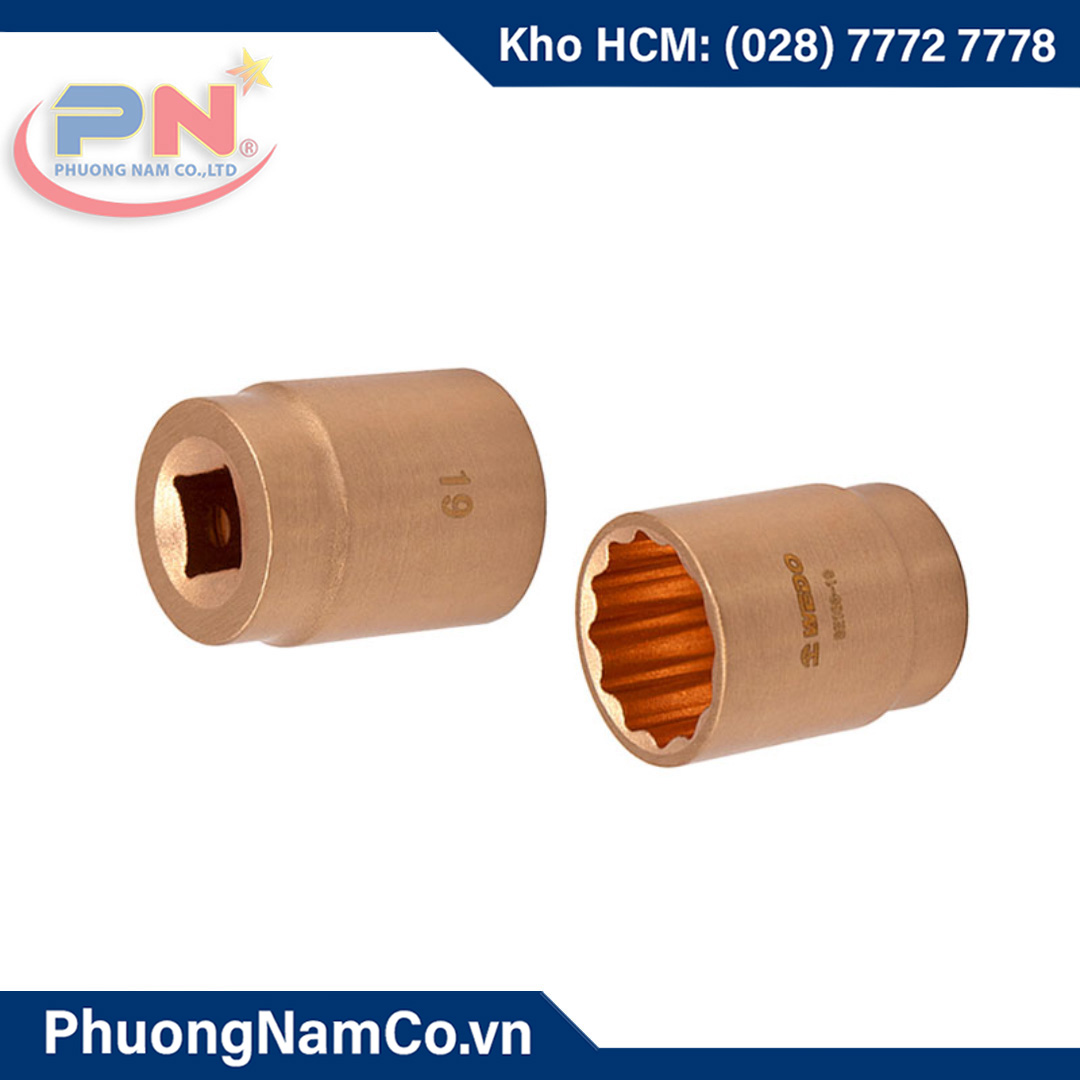 Đầu Tuýp Chống Cháy Nổ 3/8'' 12 Cạnh