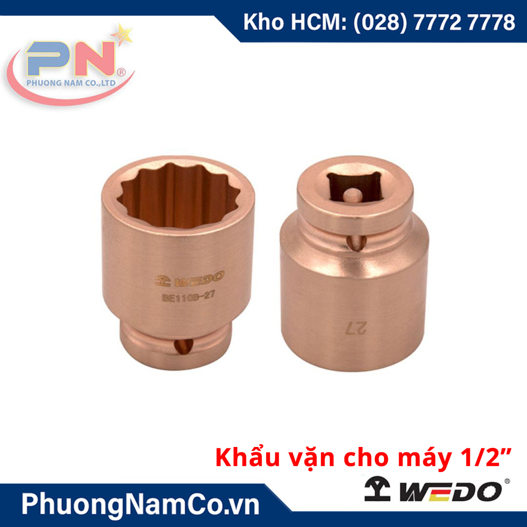 Đầu Tuýp - Khẩu Chống Cháy Nổ 1/2'' - Dùng Cho Máy AlBr