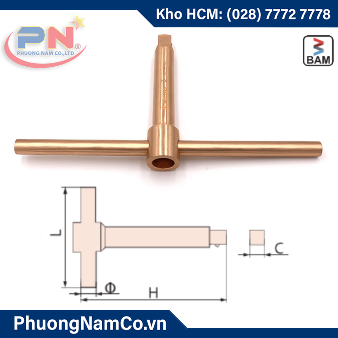 Khóa Trượt Chữ T Chống Cháy Nổ