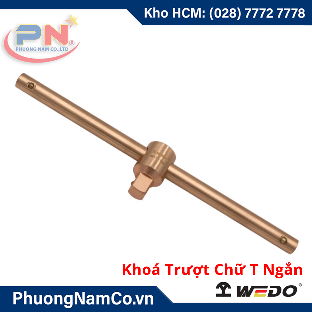 Khóa Trượt Chữ T (Ngắn) Chống Cháy Nổ