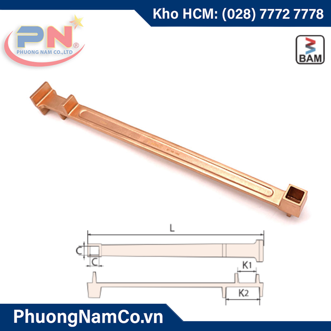 Khóa Mở Nắp Thùng Phuy Chống Cháy Nổ