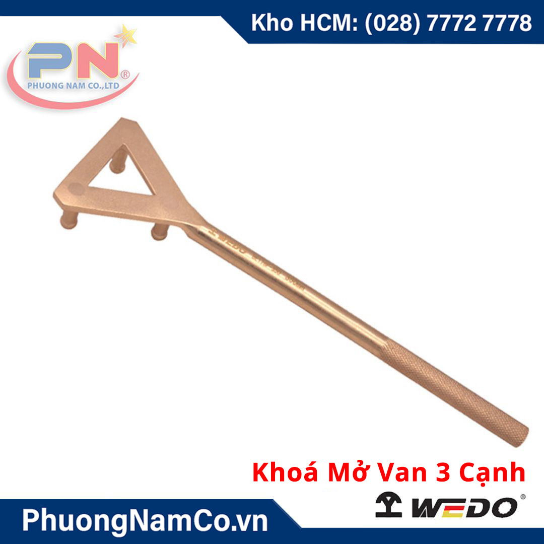 Khóa Mở Van 3 Cạnh Chống Cháy Nổ