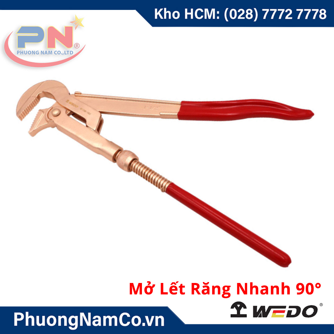 Mỏ Lết Răng Nhanh 90° Chống Cháy Nổ