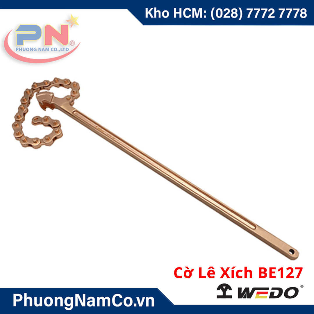 Mỏ Lết Xích Siết Lực Nhẹ Chống Tia Lửa