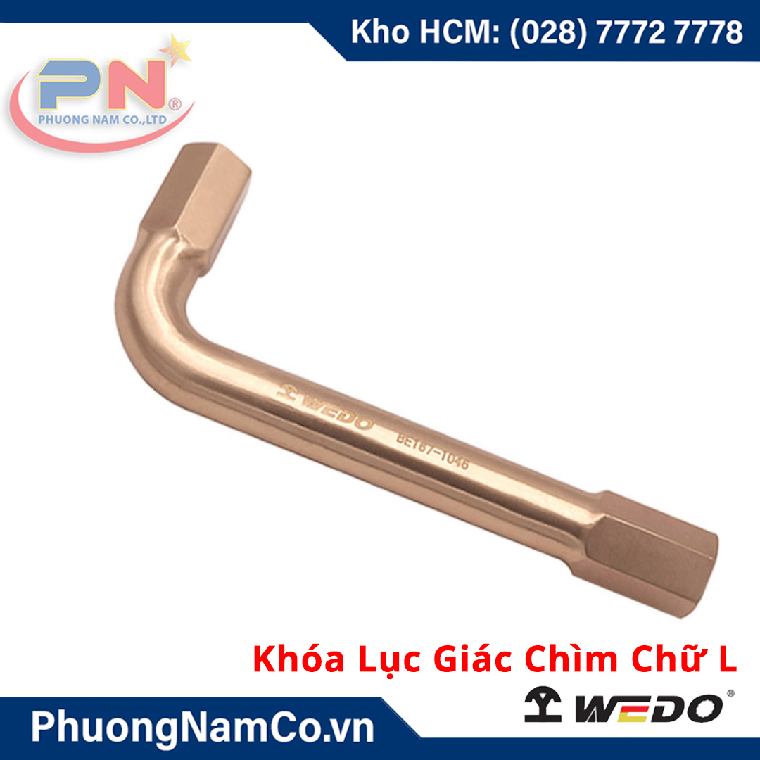 Khóa Lục Giác Chìm Chữ L Đầu Bằng Chống Cháy Nổ