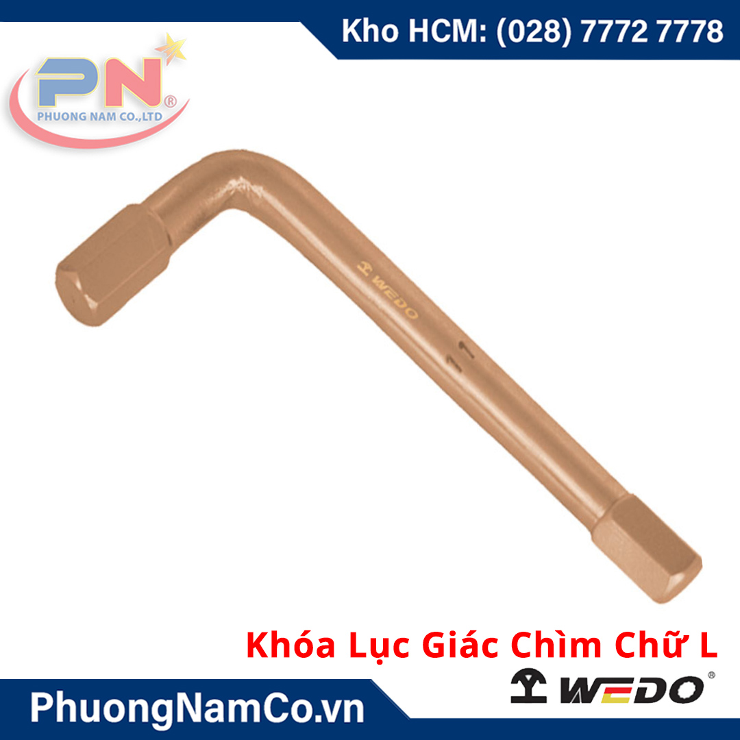 Lục Giác Chìm Chữ L BE166 Chống Cháy Nổ