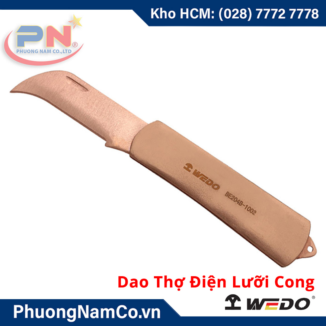 Dao Thợ Điện Lưỡi Cong Chống Cháy Nổ