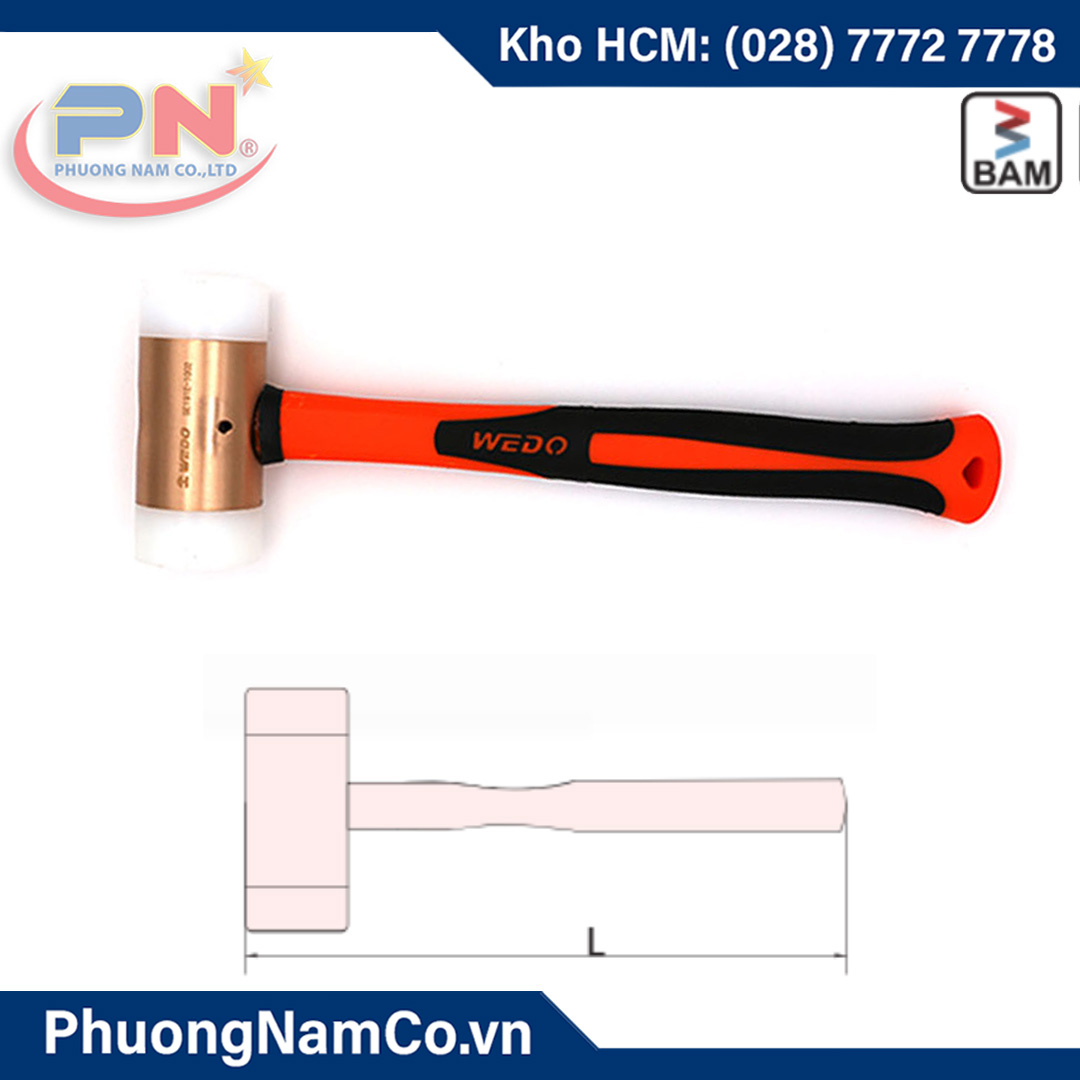 Búa Đầu Nylon Chống Cháy Nổ