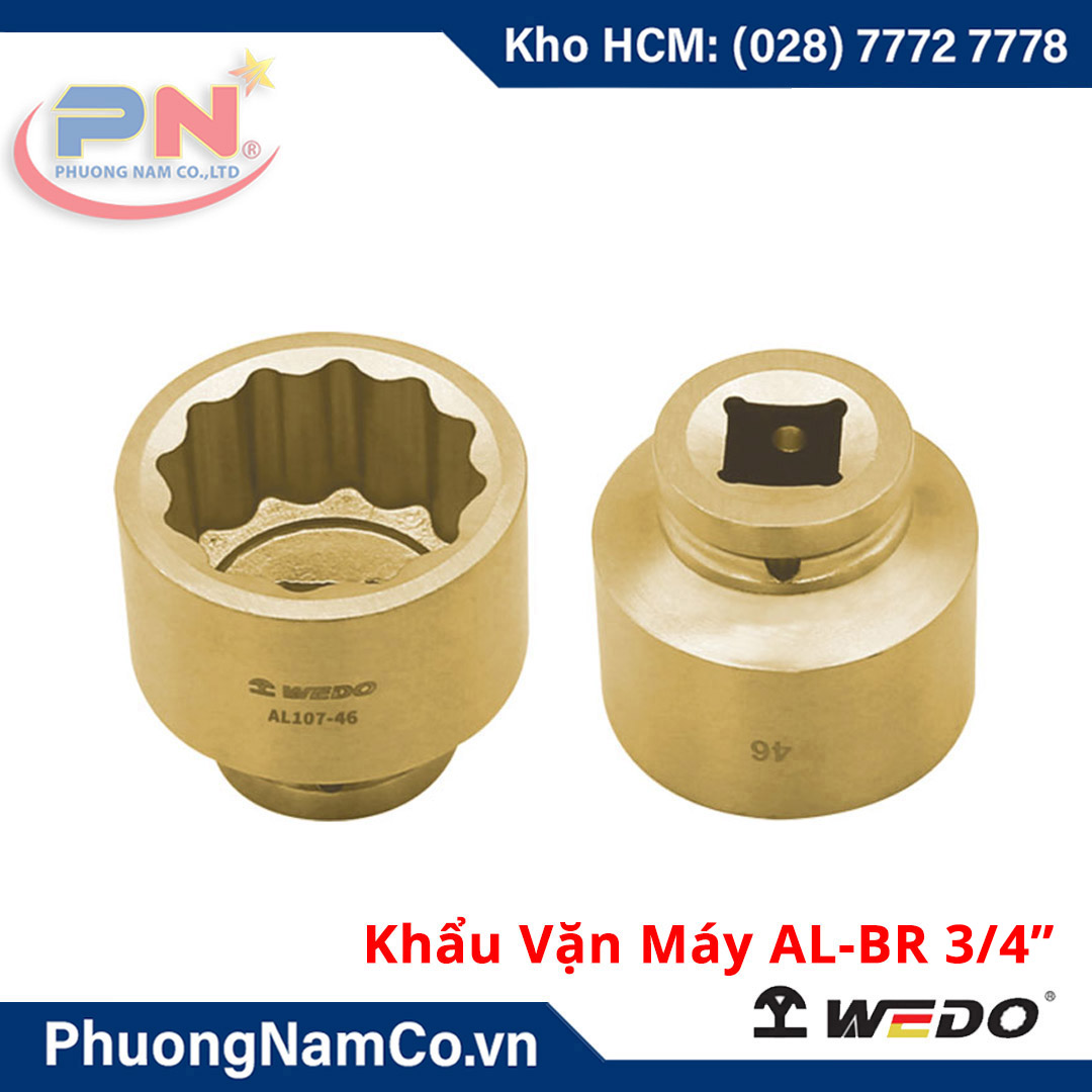 Đầu Tuýp - Khẩu Chống Cháy Nổ 3/4'' - Dùng Cho Máy