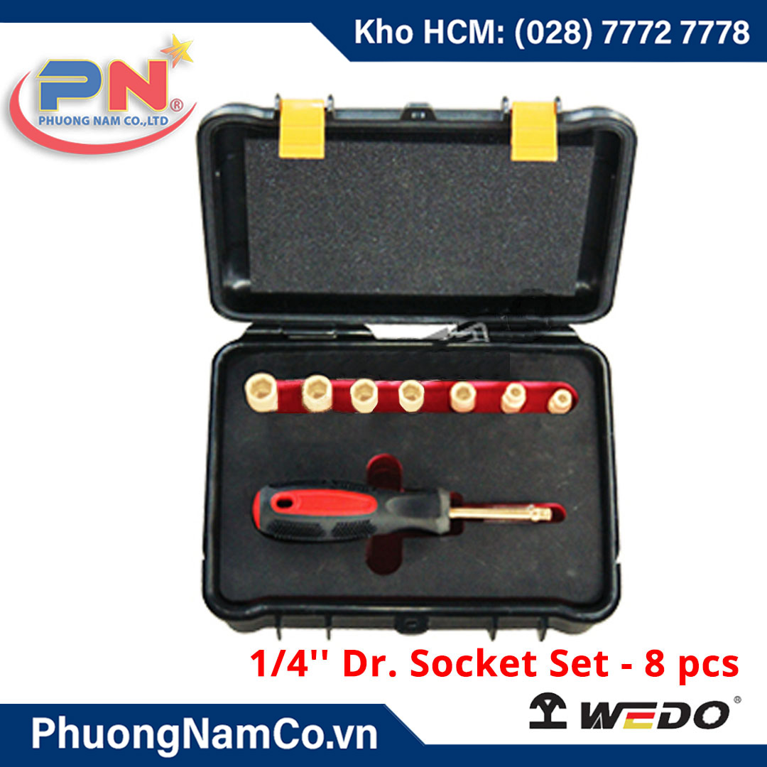 Bộ Đầu Khẩu Tuýp Chống Cháy Nổ Al-Br 1/4''