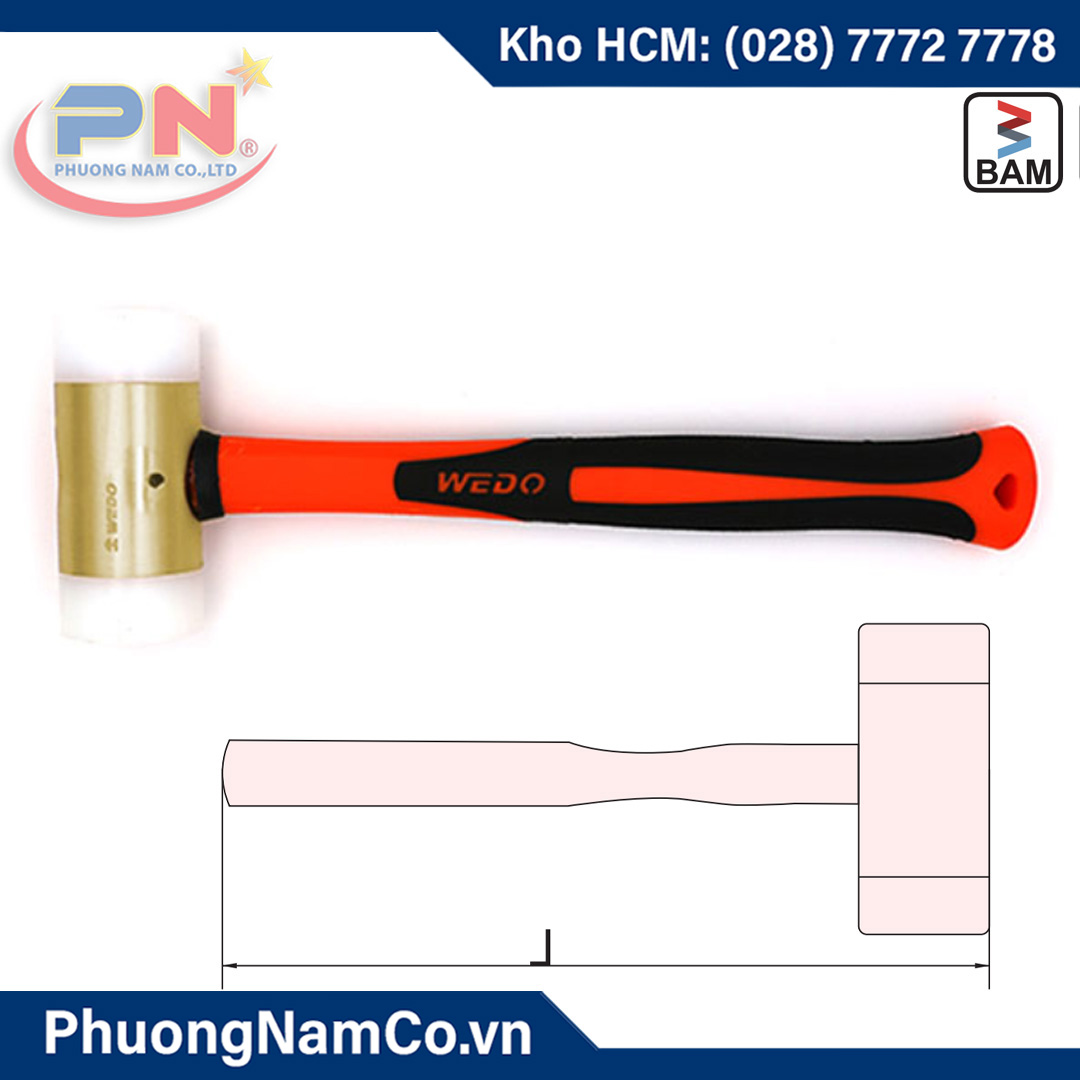 Búa Tạ Nylon Chống Cháy Nổ Al-Br