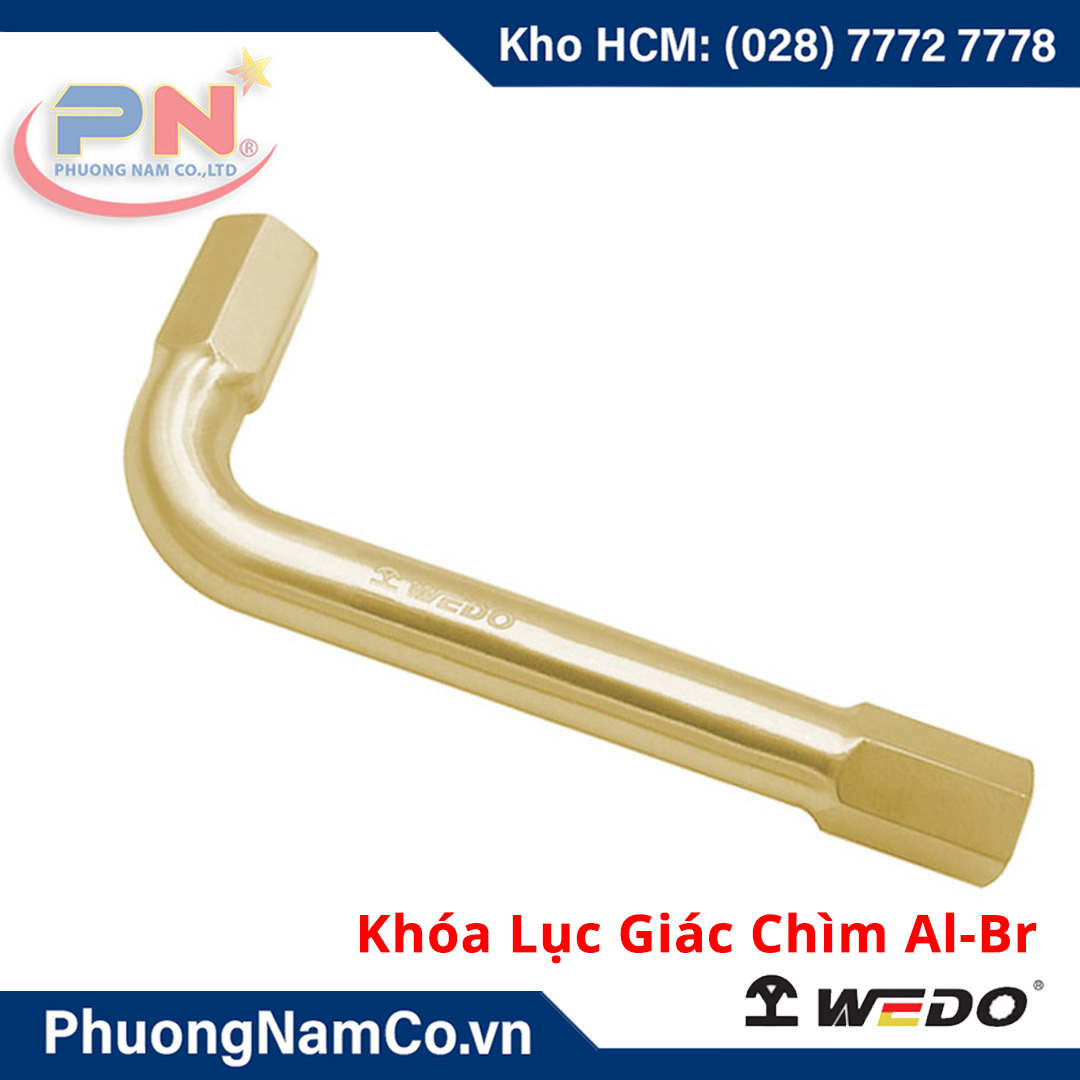 Khóa Lục Giác Chìm Chữ L Chống Cháy Nổ Al-Br