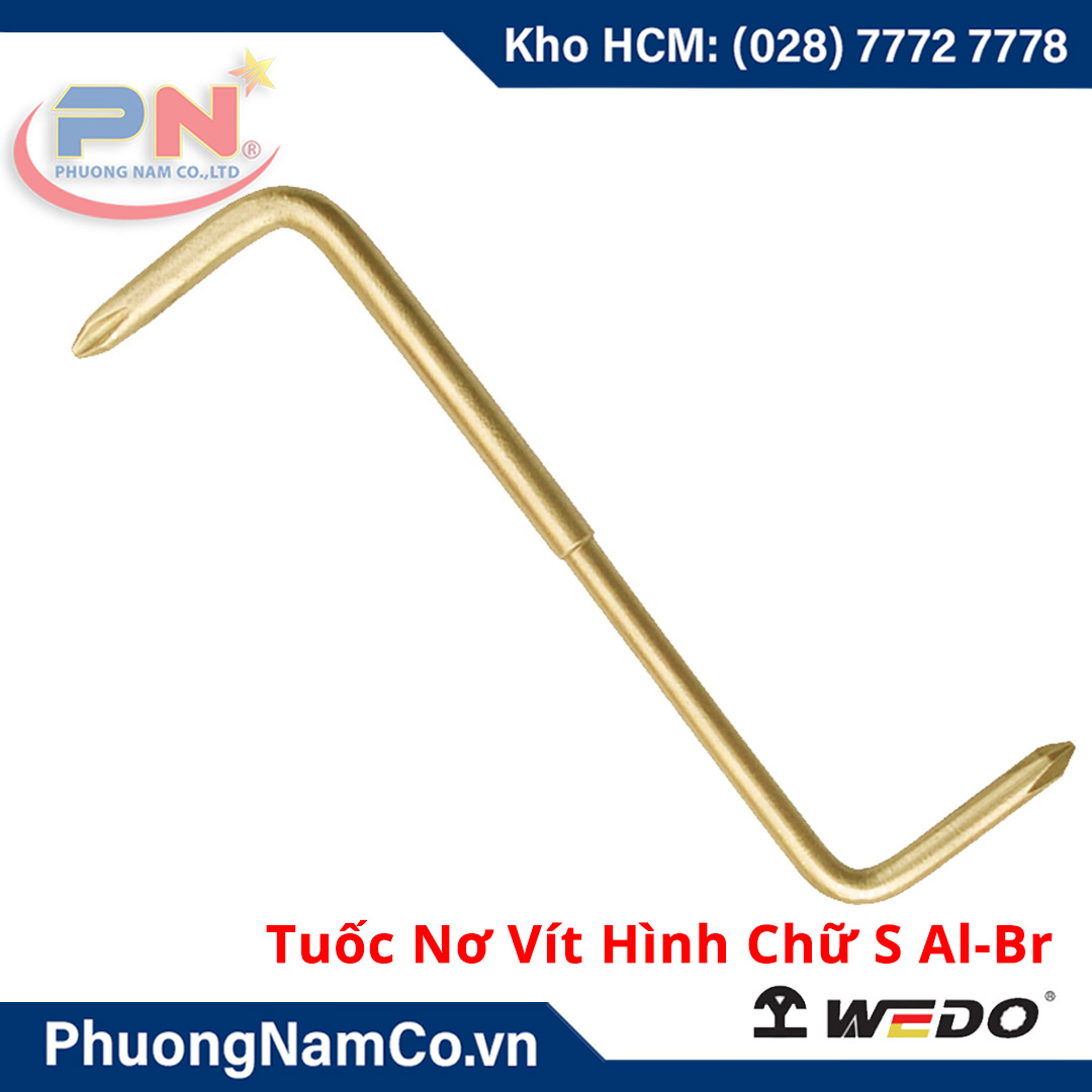 Tuốc Nơ Vít Hình Chữ S Chống Cháy Nổ Al-Br