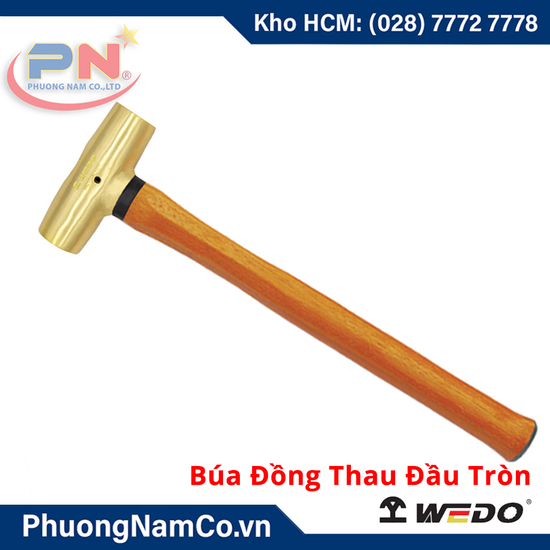 Búa Đồng Thau Đầu Tròn