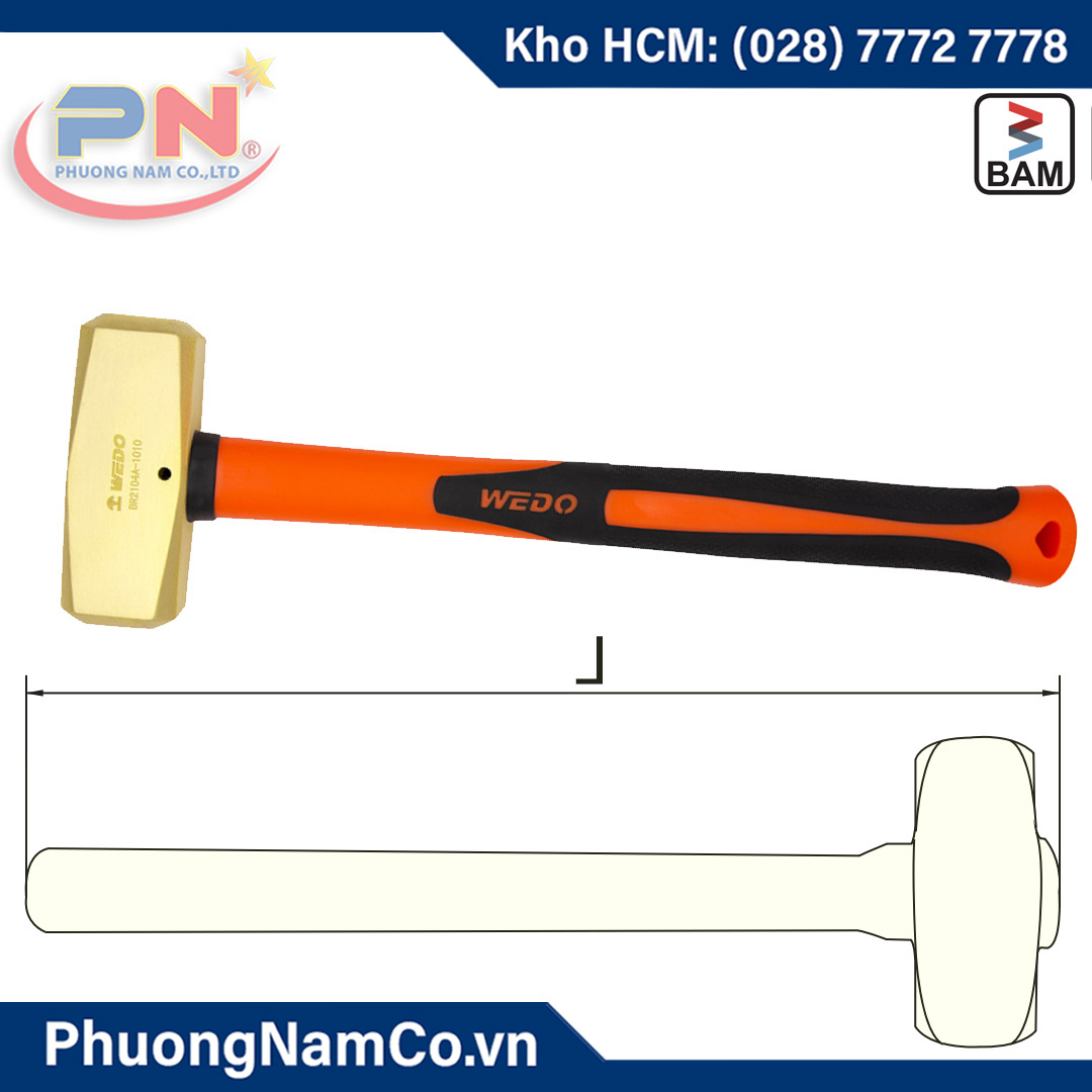 Búa Tạ Đồng Thau BR2104A