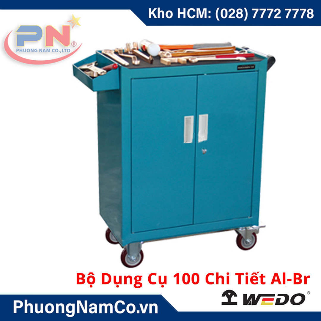 Bộ Dụng Cụ 100 Chi Tiết Chống Cháy Nổ Al-Br