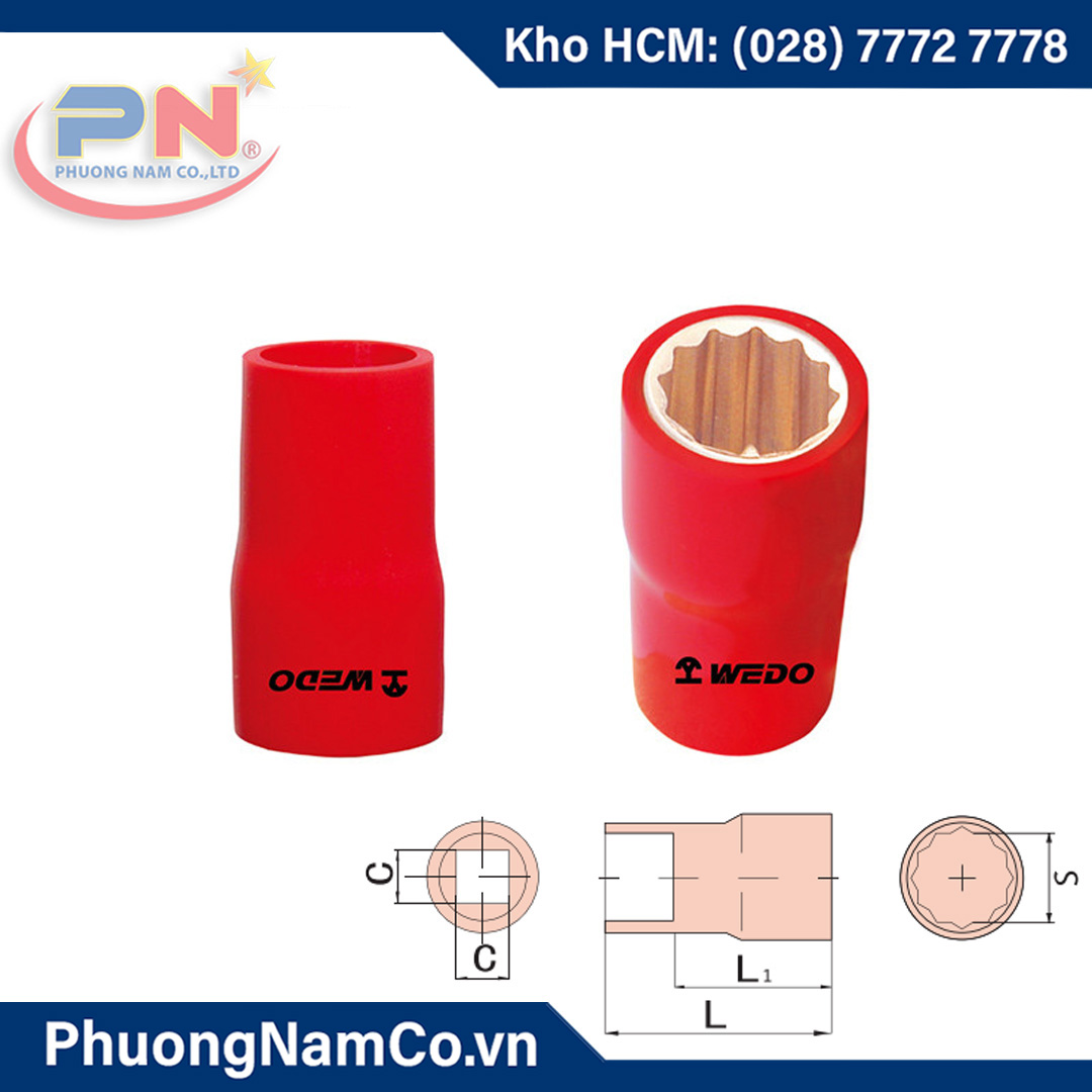 Đầu Khẩu Cách Điện (C=3/8) BeCu